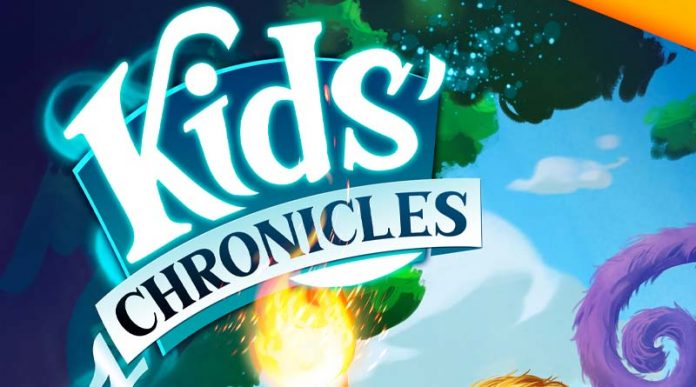 Logotipo de Kids' Chronicles Quest for the Moon Stones