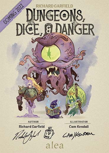 Portada de Dungeons, Dice and Danger