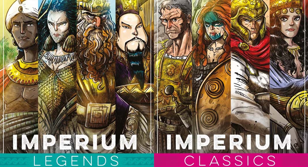 Portadas de Imperium Classics e Imperium Legends