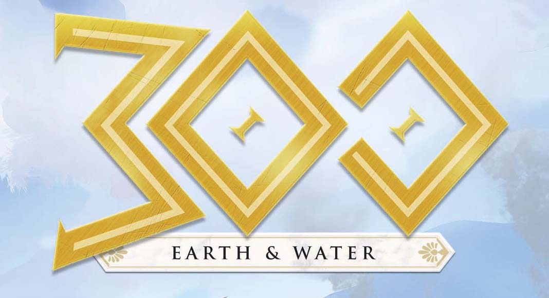 Logo de 300 tierra y agua