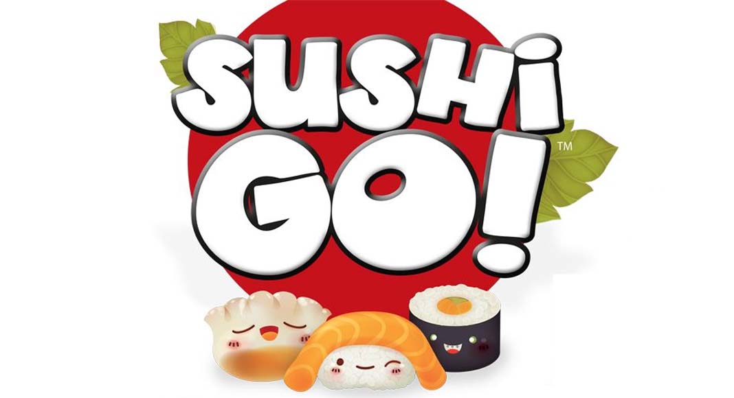 Logotipo del juego de cartas Sushi Go!