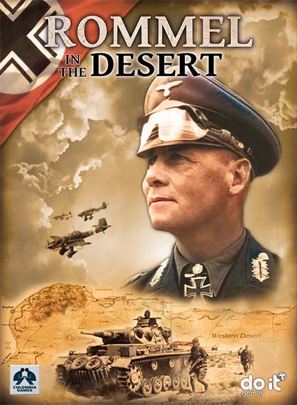 Portada de Rommel in the desert