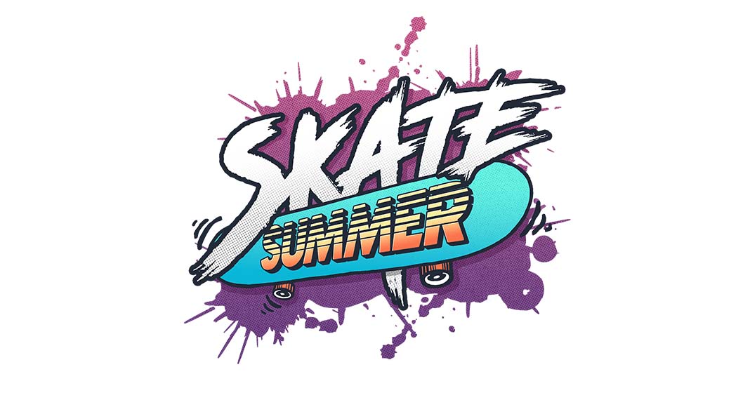Logotipo de Skate Summer