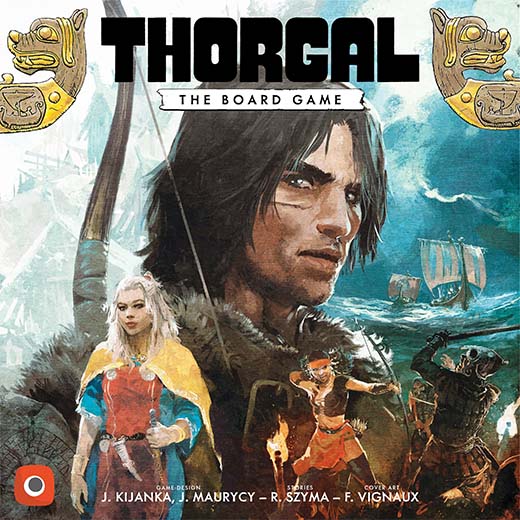 Portada del juego de Tablero Thorgal The Boatrd Game