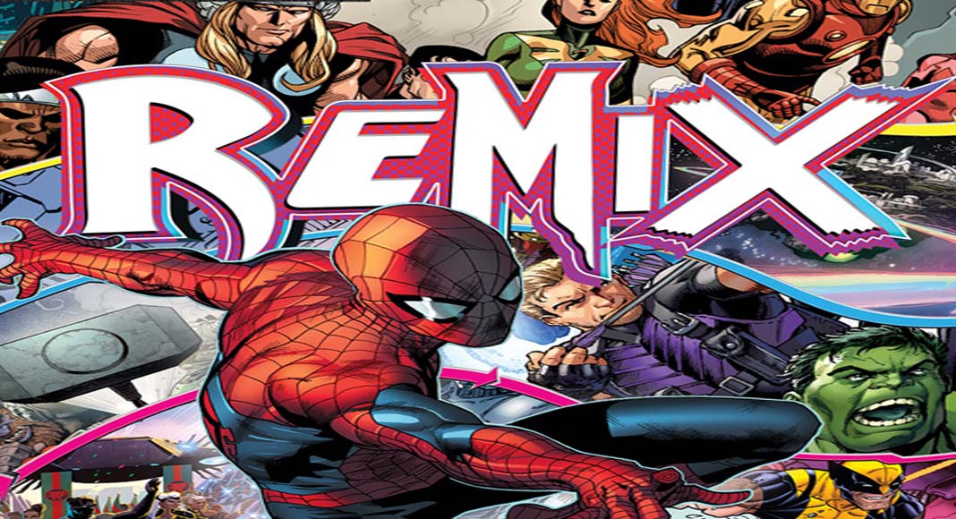 Arte de la portada de Marvel Remix