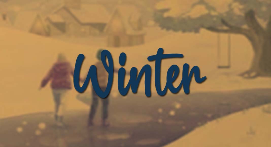 Logotipo del juego de cartas Winter