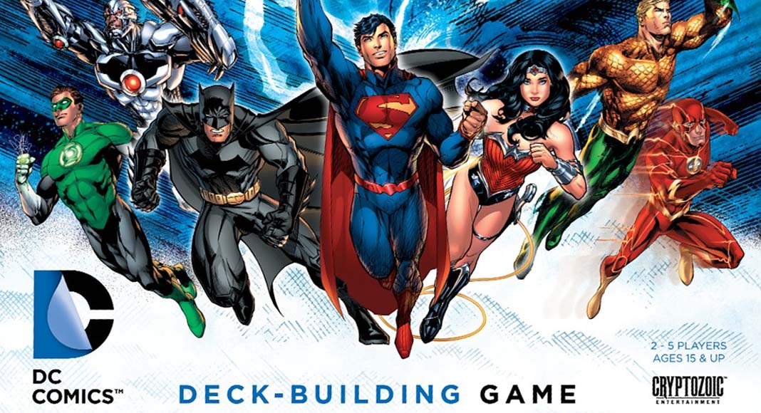 Portada de DC Deck-Builder Game