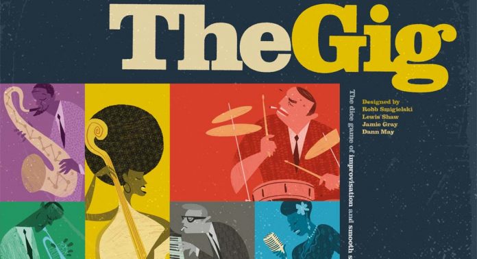 Detalle de la portada de The Gig