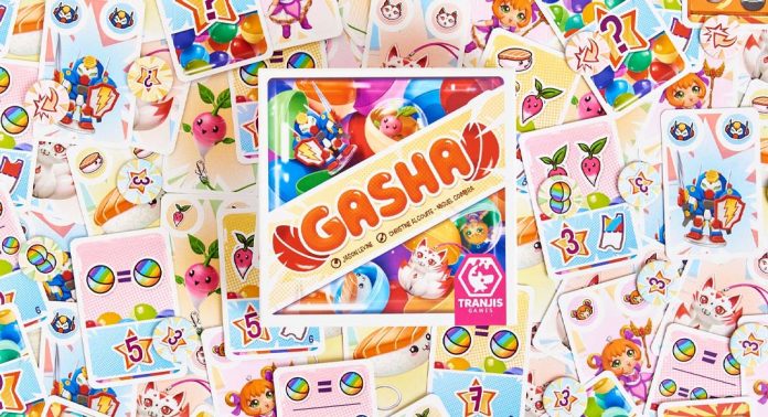 Gasha, el nuevo juego de cartas de Tranjis Games