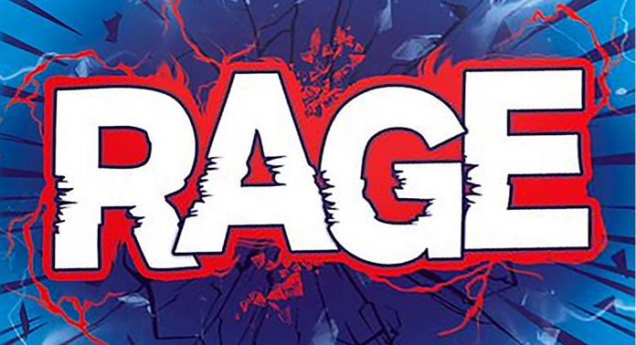 Logotipo del juego de bazas Rage