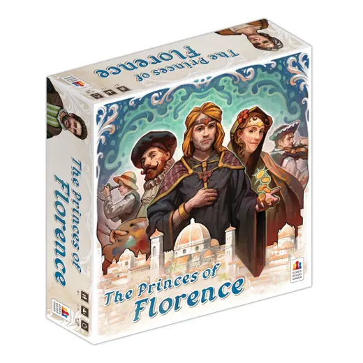 Portada del juego de mesa Princes of Florence